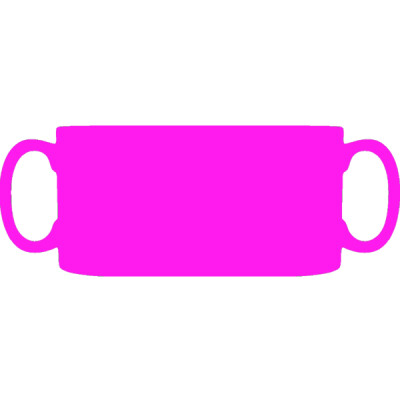 Fluorescent Pink Mug