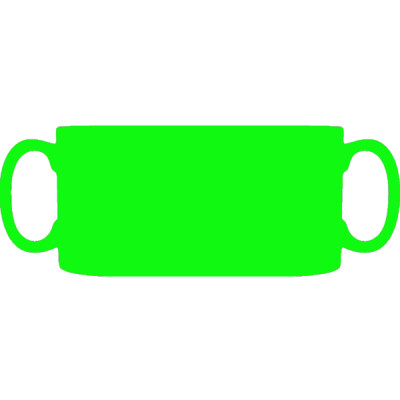 Fluorescent Green Mug