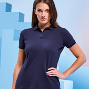 Ladies Pliqué Ringspun Polo Shirt