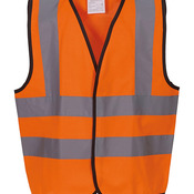 Kids hi vis 2 b&b waistcoat (HVW100CH)